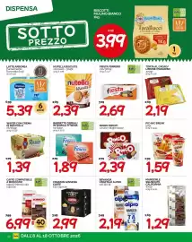 Volantino Hardis Pagina 10: Barrette cereali integrali fitness Nestlé €1,89, Ferrero Fiesta l'Originale €2,69
