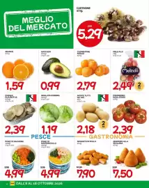 Volantino Hardis Pagina 4: Avocado €0,99, Clementine Foglia €2,79