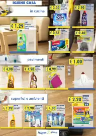 Volantino Magika Shop Pagina 4: Spontex Panni in microfibra €2,20, Diffusore elettrico Freschissimo €2,90