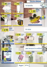 Volantino Magika Shop Pagina 7: Svanera schiaccia patate in acciaio €8,90, Piatto Foglia di acero €1,50