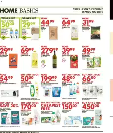 Woolworths catalogue Page 6: Roller Towels Assorted €66,00, W.LAB ALL PURPOSE CLEANER €48,00