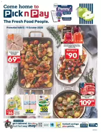 Pick n Pay catalogue week 41 Page 1: Come home to Pick n Pay The Fresh Food People. Promotion Valid 5-11 October 2026