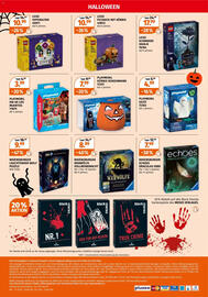 Müller Flugblatt woche 41 Seite 4: HALLOWEEN *UVP 14.99 10.99 -26% LEGO 9+ 8115 231 pcs LEGO OPFERALTAR 40811 Ab 9 Jahren