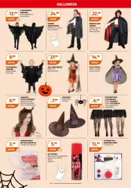 Müller Flugblatt woche 41 Seite 2: FLEDERMAUS 13.99 UMHANG je AKTION Einheitsgröße für Erwachsene. HALLOWEEN $24.99 AKTION