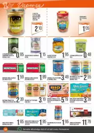 Volantino Cash pro Pagina 28: Sardanelli filetti di tonno al naturale €3,49, Valfrutta pesche allo sciroppo €1,95