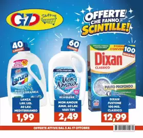 Volantino GeD Shopping Pagina 1: Mon Amour ammorbidente €2,49, Dixan fustone classico €12,99