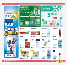 Volantino GeD Shopping Pagina 12: Old Spice deo spray €2,99, Listerine colluttorio cool mint €3,99