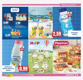 Volantino GeD Shopping Pagina 16: Mellin pastina €1,99, Mellin Omo Carne/Verdure €3,09