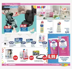 Volantino GeD Shopping Pagina 17: Mustela Shampoo Dolce €9,99, Mustela Olio idratante per il massaggio €7,49
