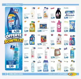Volantino GeD Shopping Pagina 2: Amm. bals. vari tipi €3,99, Lenor Perle Prof. €2,99