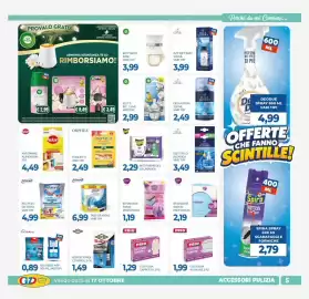 Volantino GeD Shopping Pagina 5: Busto Salvaspazio profumata €1,19, Air Wick diffusore €2,99
