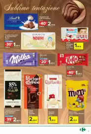 Volantino Carrefour Express Pagina 11: Milka Latte €1,49, Kinder Cioccolato Ferrero €1,55