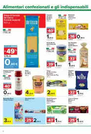 Volantino Carrefour Express Pagina 8: Pesto Barilla Gusti Assortiti €1,99, Tonno all'Olio di Oliva Nostromo €2,59