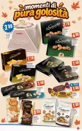 Volantino Marketpiù Pagina 19: O'Sarracino I deliziosi pasticceria assortita €4,99, Morando torroncini assortiti €1,00