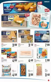 Volantino Marketpiù Pagina 9: Frosta merluzzo gratinato €3,19, Vici Chele di surimi al gusto di granchio €1,99