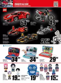 Volantino MediaWorld settimana 41 Pagina 7: Peluche Derpy Tiger Bum Bumz €19,99, Frozen Laptop €34,90