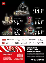 Volantino MediaWorld settimana 41 Pagina 8: Battaglia ad Arlong Parke €49,99, Tony Tony Chopper €59,99