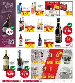Volantino Eurospar Pagina 20: Succo di mela assortito Leni's €2,49, Energy Drink Red Bull €1,49