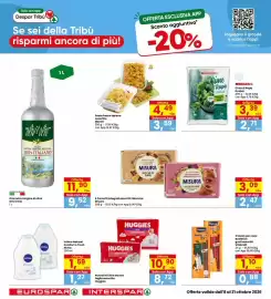 Volantino Eurospar Pagina 26: Pannolini Little Movers taglie assortite Huggies €8,72