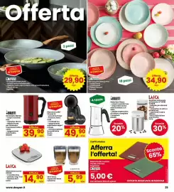 Volantino Eurospar Pagina 29: Moka New Venus Bialetti, Macchina caffè Piccolo XS Krups €49,90