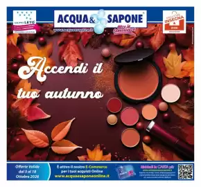Volantino Acqua & Sapone Pagina 1: GRUPPO LETO Da oggi ancora più GRANDI, ancora più CONVENIENTI! Offerte valide in tutta la