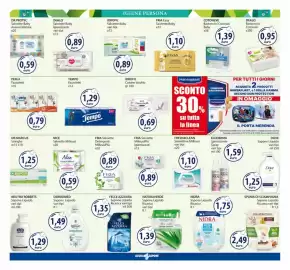 Volantino Acqua & Sapone Pagina 10: FRIA Easy Salviette Baby €1,10, Sapone Liquido Aloe Vera €1,39