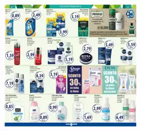 Volantino Acqua & Sapone Pagina 11: Saugella Detergente Intimo €6,49, Wilkinson Rasoi Xtreme3 Comfort €3,19