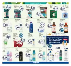 Volantino Acqua & Sapone Pagina 6: Aqua Massage Tradition €0,99, Naturaverde Crema Fluida Aloe Vera €2,19