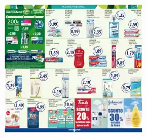 Volantino Acqua & Sapone Pagina 9: Dentifricio Aquafresh €0,99, Pasta del Capitano Kit Viaggio €2,35