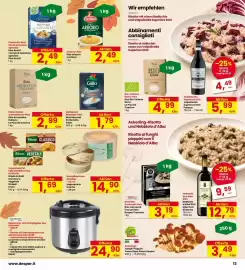 Volantino Interspar Pagina 13: Riso Arborio Curtiriso €2,49, Riso Basmati Profumato Gallo €1,79