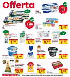 Volantino Interspar Pagina 18: Fruttolo Nestlé €1,49, Yogurt Intero alla Frutta Mila €2,69