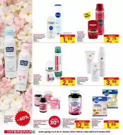 Volantino Interspar Pagina 38: Deodoranti spray e roll on assortiti Borotalco €2,99