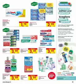 Volantino Interspar Pagina 39: Dentifricio assortito Oral-B €2,99, Colgate Extra Clean €3,99
