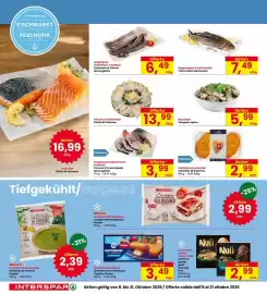 Volantino Interspar Pagina 6: Trancio di Pesce Spada €3,99, Filetto di Platessa €13,99