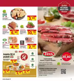 Volantino Interspar Pagina 7: Hähnchenfleischbällchen Polpette di pollo Cucina Express €2,30