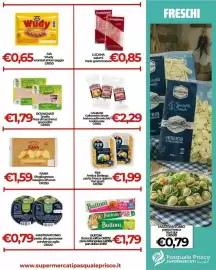 Volantino Supermercati Pasquale Prisco Pagina 1: Buitoni focaccia soffice €1,79, Galbanetto Break €2,29