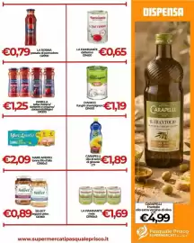 Volantino Supermercati Pasquale Prisco Pagina 3: La Rosina passata di pomodoro €0,79