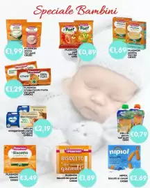 Volantino Supermercati Pasquale Prisco Pagina 6: Plasmon il Biscotto €3,49, Mellin omogenizzato carne €2,19