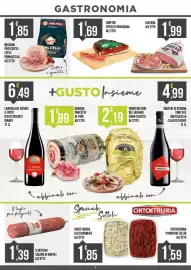 Volantino Euroesse Pagina 6: Schettino Salame di Napoli €1,39, Negroni prosciutto cotto primastella all'etto €1,85