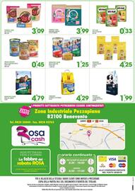Volantino Rosa Cash Pagina 24: Friskies lettiera cat fresh €4,29, Tappetini Carpet €1,99