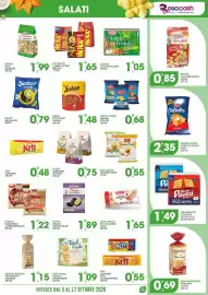Volantino Rosa Cash Pagina 13: Mulino Bianco Pan Bauletto Integrale €1,15, Real Piada all’olio extravergine €1,09