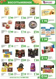 Volantino Rosa Cash Pagina 17: Sorini Happy Halloween €1,38, M&M'S Arachidi/Choco/Crispy €0,58