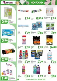 Volantino Rosa Cash Pagina 22: Finish Tabs XS Quantum €2,79, Prime piatti riutilizzabili €0,65