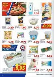 Volantino Vivo Supermercati Pagina 2: Mozzarella verde pascolo julienne €11,99, Mascarpone Parmareggio €9,95