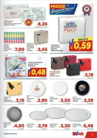 Volantino Vivo Supermercati Pagina 21: Tovaglioli carta secco Astor rose champagne €3,45, Piatto Opl Premiere €3,50