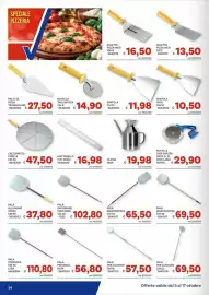 Volantino Vivo Supermercati Pagina 24: Paletta pizza inox €16,50, Oliera inox €19,98