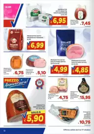 Volantino Vivo Supermercati Pagina 32: Porchetta Maialino d'Oro €5,90, Prosciutto cotto vellutato Fiorucci €4,75