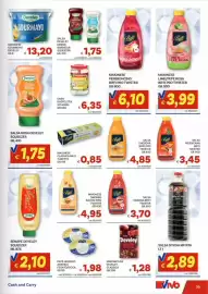 Volantino Vivo Supermercati Pagina 39: Salsa Cheddar Biffi Pro Twister €4,85, Salsa Harissa Biffi €3,70