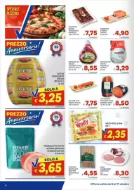 Volantino Vivo Supermercati Pagina 4: Stella 81 prosciutto cotto quattro stagioni nativa €3,65