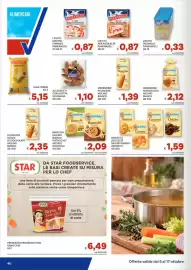 Volantino Vivo Supermercati Pagina 40: Merendine Plumcake Mulino Bianco €1,39, Allegrotti con uvetta sultanina €1,10